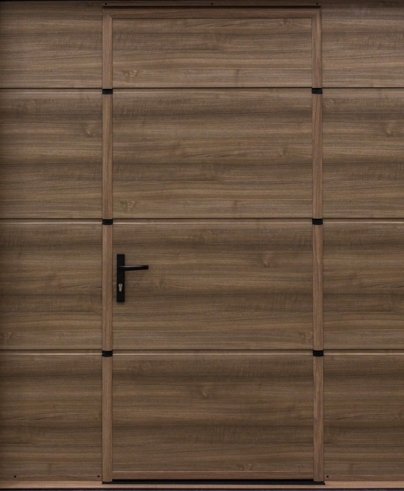 Porte de garage avec porte de passage