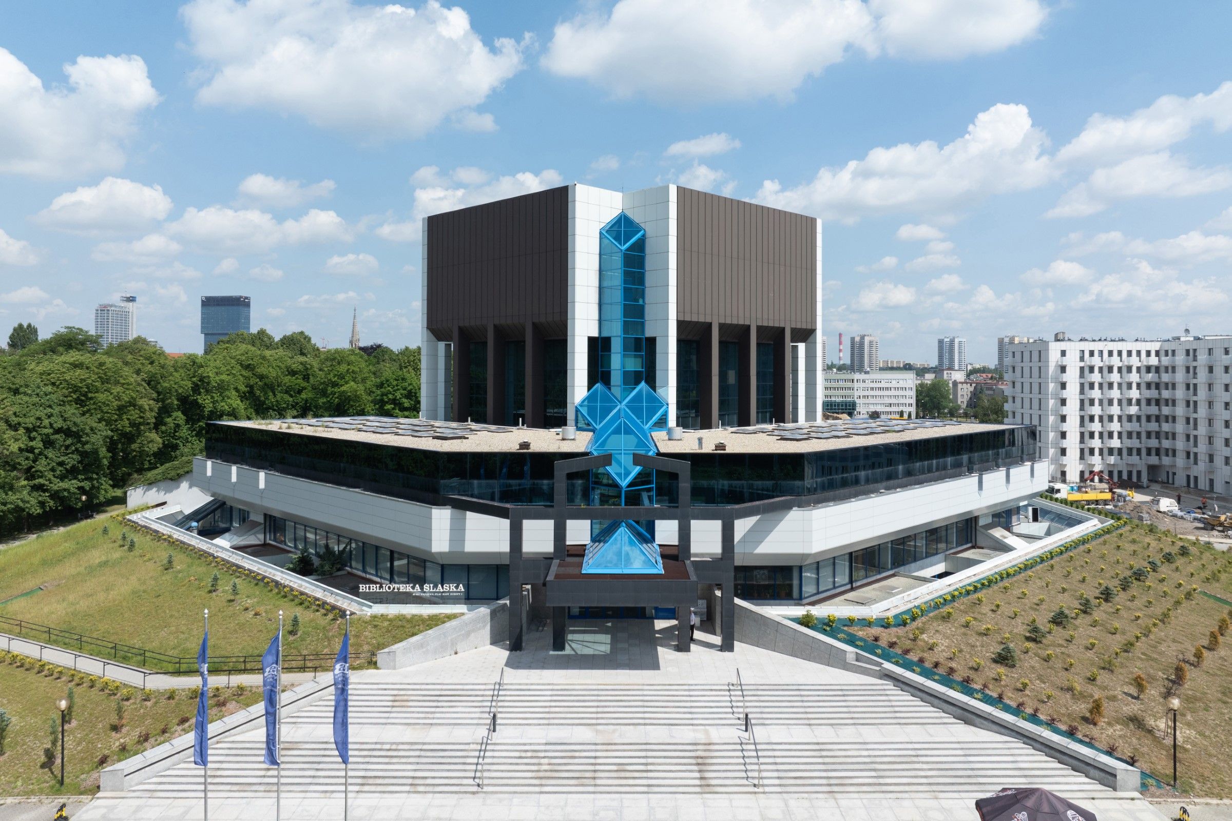 La toiture en verre de la bibliothèque de Silésie - cent ans d'héritage dans un cadre moderne