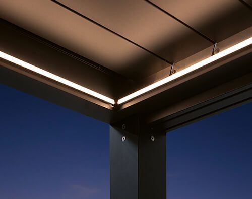 Éclairage LED optionnel