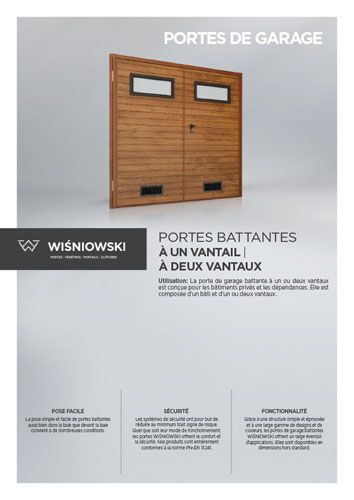 Portes battantes