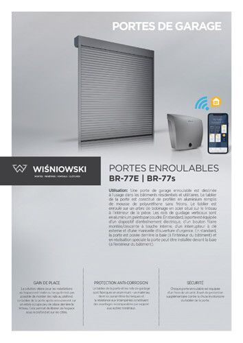 Portes enroulables BR-77E | BR-77s